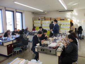 試食審査の様子