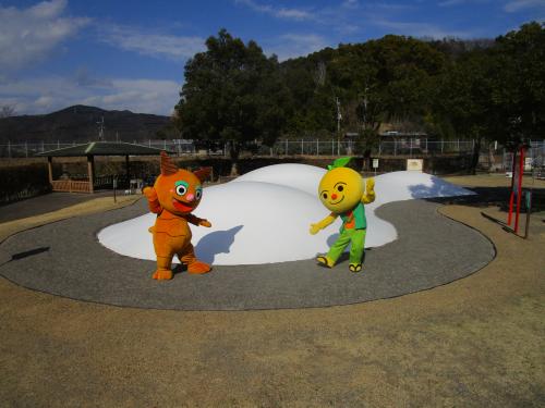 ふわふわドーム 完成!